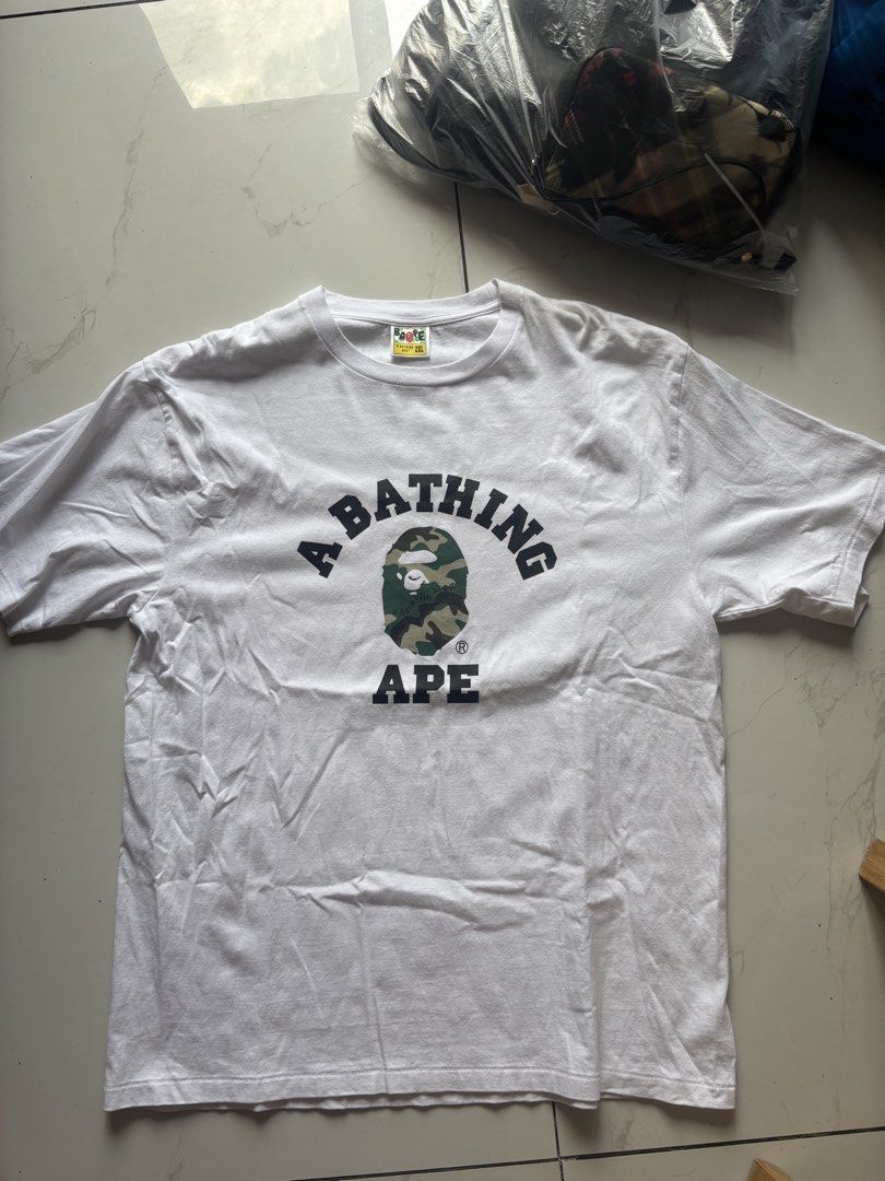 Bape College Tee (Category: Activewear) located in San Pablo. Submitted by jvfnds (Listing ID 1466028242, Image 1). Description: .
