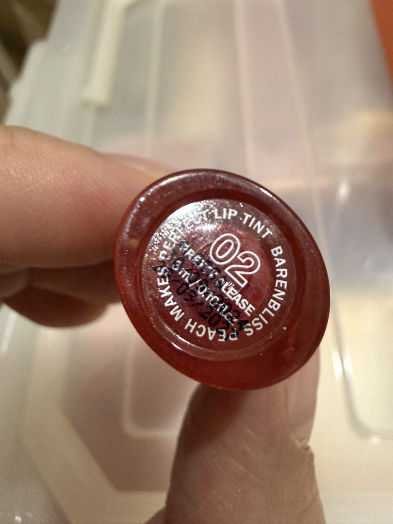 Barenbliss liptint in 02 (Category: Makeup) located in Quezon City. Submitted by beautycallph (Listing ID 1466137845, Image 2). Description: Swatched only Decluttering because we are moving to another home .