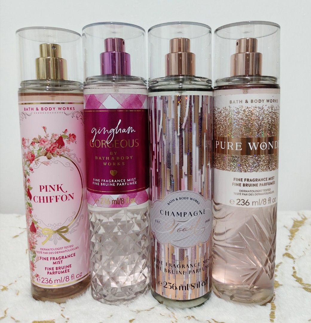 Bath & Body Works Fragrance Mist (Category: Fragrance & Deodorants) located in Angeles City. Submitted by kalacutie (Listing ID 1466024785, Image 2). Description: All items are 100% authentic from US, Canada & UAE brandnew ₱550 each except Emily in Paris ₱400 only.