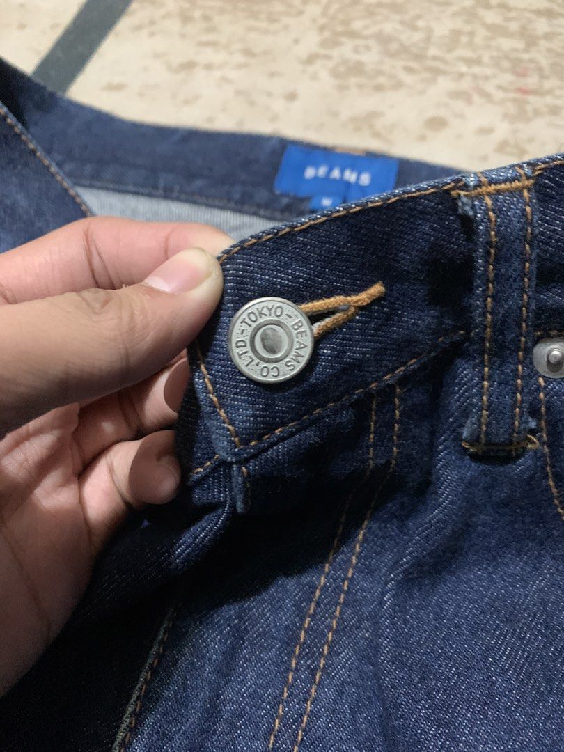 Beams (Category: Jeans) located in Cebu City. Submitted by thriftsh1t.ph (Listing ID 1466122500, Image 3). Description: W32 L37 Thigh13 Hem6.5.
