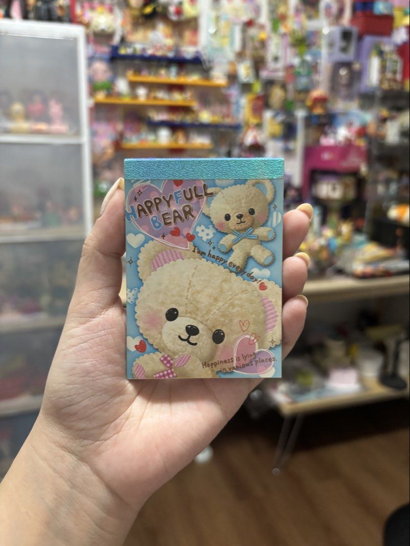 Bear Memo Pad (Category: Stationery & School Supplies) located in Caloocan City. Submitted by meowietrinkets (Listing ID 1466099667, Image 1). Description: .