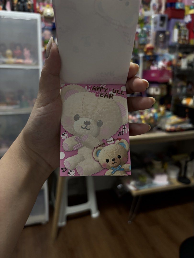 Bear Memo Pad (Category: Stationery & School Supplies) located in Caloocan City. Submitted by meowietrinkets (Listing ID 1466099667, Image 2). Description: .