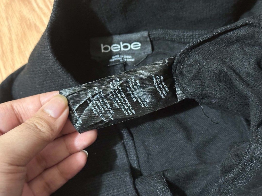 Bebe Short (Category: Shorts) located in Pasig City. Submitted by thriftkolangg_ (Listing ID 1466145465, Image 3). Description: PLEASE SEE THE PICTURES ABOVE BEFORE DECIDING TO BUY ‼️‼️‼️ 📍LOC: SANTOLAN, PASIG CITY 🚛 COURIER: LALAMOVE, SHOPE CHECK OUT, PICK-UP ✅ MINE NOW, PM NOW ✅ PAY FIRST ✅ ISSUES WILL BE MENTIONED ✅ 1 DAY RESERVATION ONLY ✅ PM THE SELLER FOR MORE DETAILS BUYER WILL SHOULDER THE SHIPPING FEE ‼️.