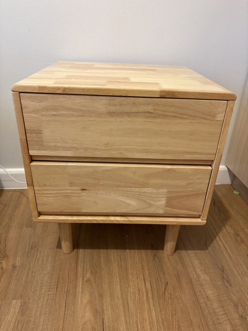BEDSIDE TABLE ( pretty) (Category: Tables & Sets) located in Pasig City. Submitted by poedoe83 (Listing ID 1466038515, Image 3). Description: PRETTY SIDE TABLE 2 drawers excellent condition excellent quality rfs: moving out.