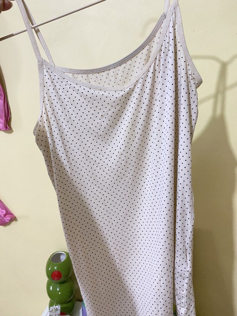 BEIGE POLKA CAMI TOP (Category: Others Tops) located in Dasmarinas. Submitted by hannah.oakph (Listing ID 1466019468, Image 3). Description: .