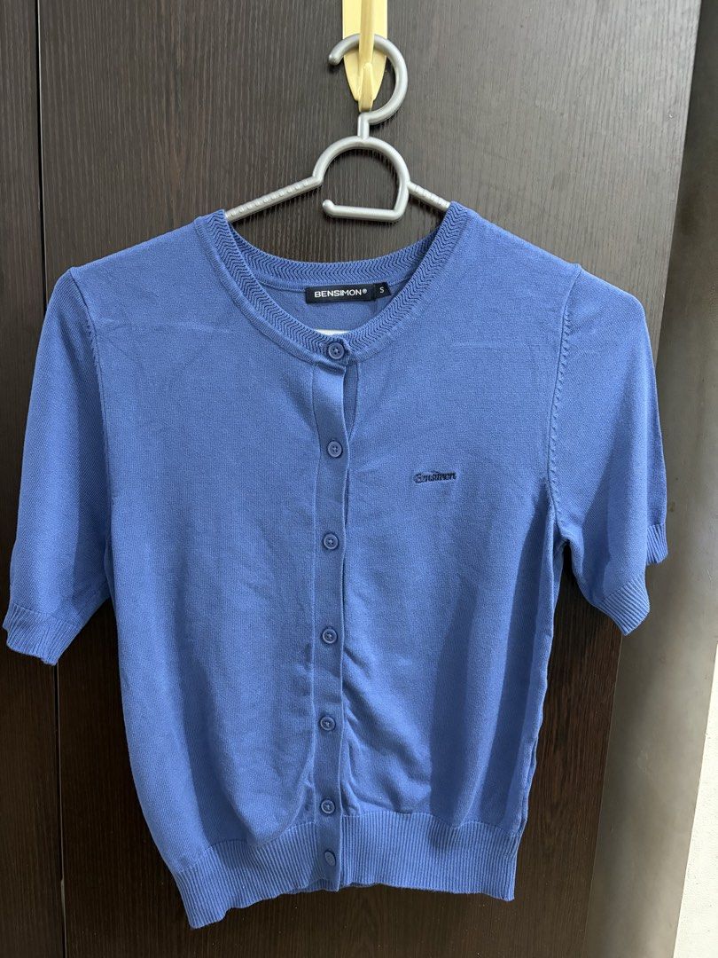 Bensimon button down knitted top (Category: Blouses) located in Manila. Submitted by kloseta_manila (Listing ID 1466145338, Image 2). Description: .
