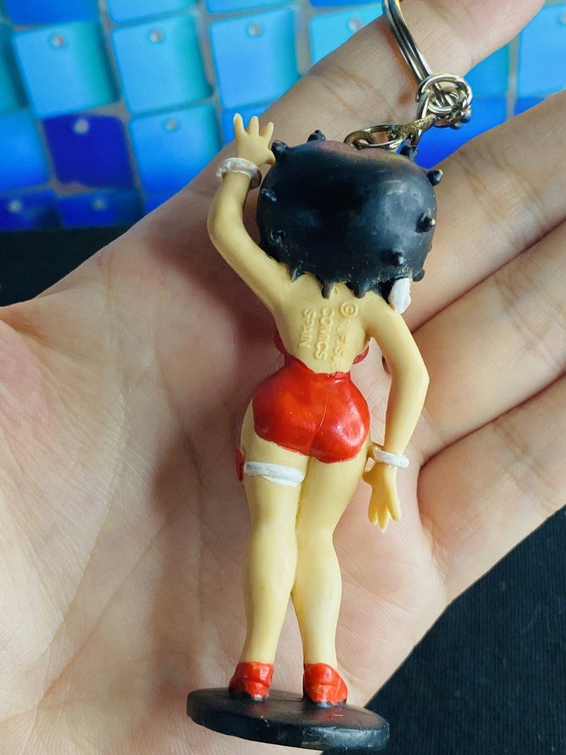 Betty Boop figure keychain (Category: Character Goods) located in Manila. Submitted by kawaii_omocha_est2020 (Listing ID 1466106097, Image 3). Description: .