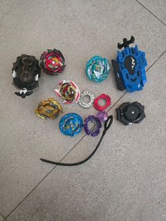 Beyblade Metal Fusion Launchers Grips Digital Power Launcher Lot, Toys ...