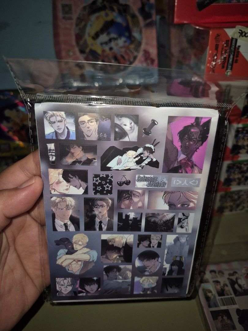 BL Merch Stickers (Category: Art & Prints) located in Malasiqui. Submitted by yoonisthings (Listing ID 1466094061, Image 3). Description: KOREAN BL STICKER SHEETS ₱60 per pack -8 sheets per pack -No repetition -Buy 2 or more to get more discounts -Add SF via J&T DM your preferred BL Sticker. ૮₍ ˶ᵔ ᵕ ᵔ˶ ₎ა.