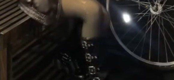 Black Buckled Mid-Calf Boots (Category: Boots) located in Manila. Submitted by gheelhiankrzten (Listing ID 1466060680, Image 3). Description: - Color: Black - Style: Mid-calf boots with multiple side buckles and chunky soles - Condition: Worn a few times, minor creasing around the ankles - Material: Durable leather that holds up well against rain - Fit: True to size, easy to zip up on the sides - Aesthetic: Great alternative or grunge look.
