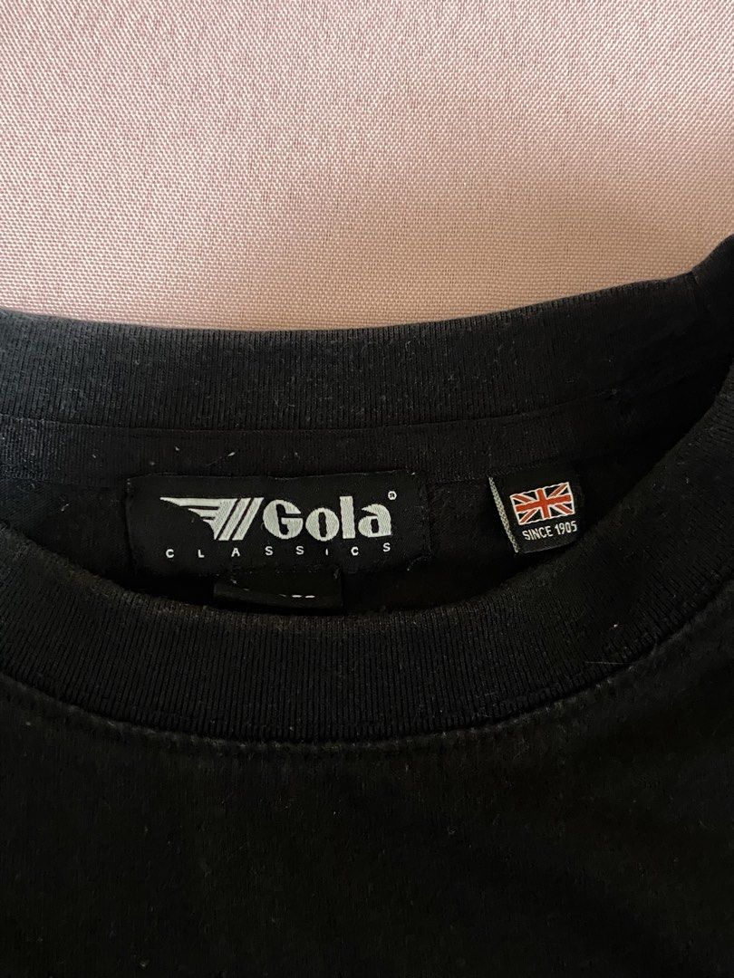 Black Gola Shirt (Category: Shirts) located in Siniloan. Submitted by klo.zettefinds (Listing ID 1465963340, Image 3). Description: - high quality fabric has - thrifted - best fits small to semi med sized .