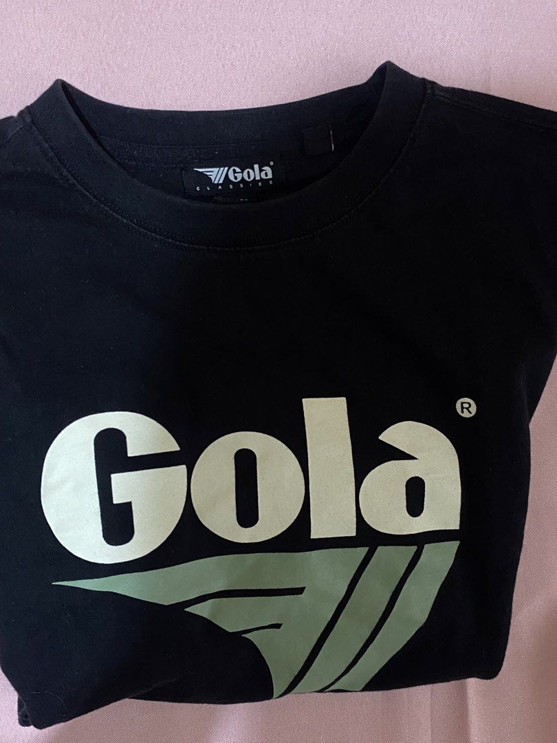 Black Gola Shirt (Category: Shirts) located in Siniloan. Submitted by klo.zettefinds (Listing ID 1465963340, Image 2). Description: - high quality fabric has - thrifted - best fits small to semi med sized .