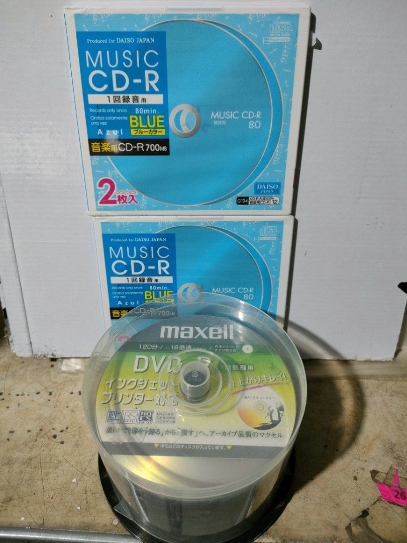 Blank CD DVD (Category: CDs & DVDs) located in Malolos. Submitted by anthony_collectibles (Listing ID 1465982687, Image 1). Description: Blank DVD - 40pcs Blank CD - 2pcs take all for 500.