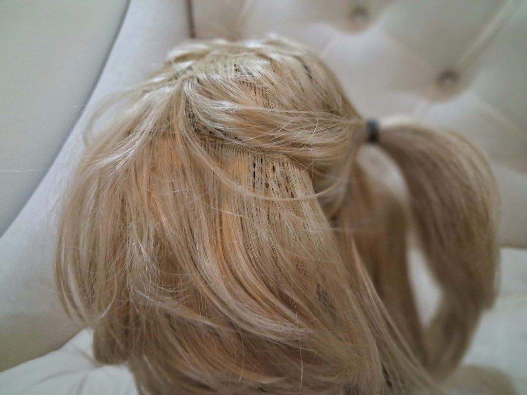 Blonde short hair wig (Category: Hair) located in Manila. Submitted by morocopipe (Listing ID 1466097899, Image 2). Description: .