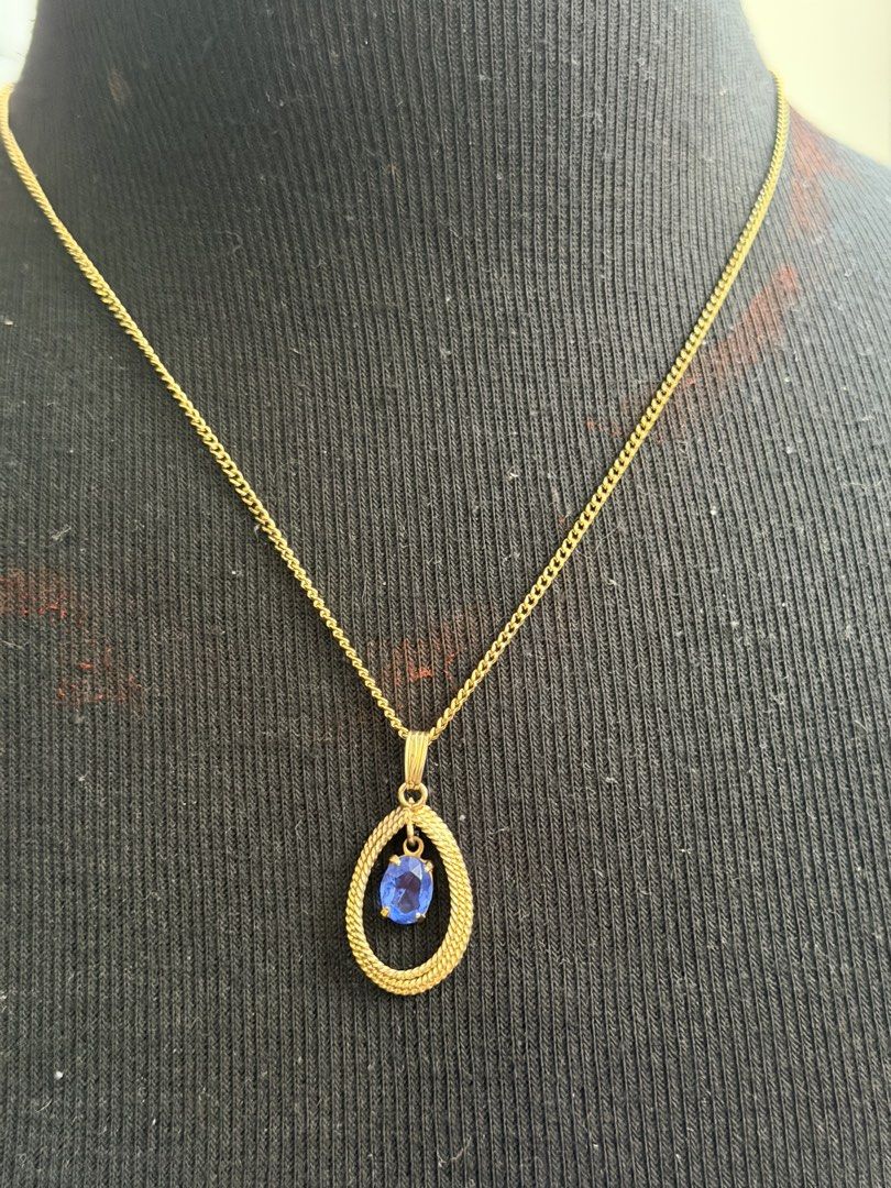 Blue💙 gemstones necklace (Category: Necklaces) located in Pasig City. Submitted by smartshopping.ph (Listing ID 1466076041, Image 3). Description: .