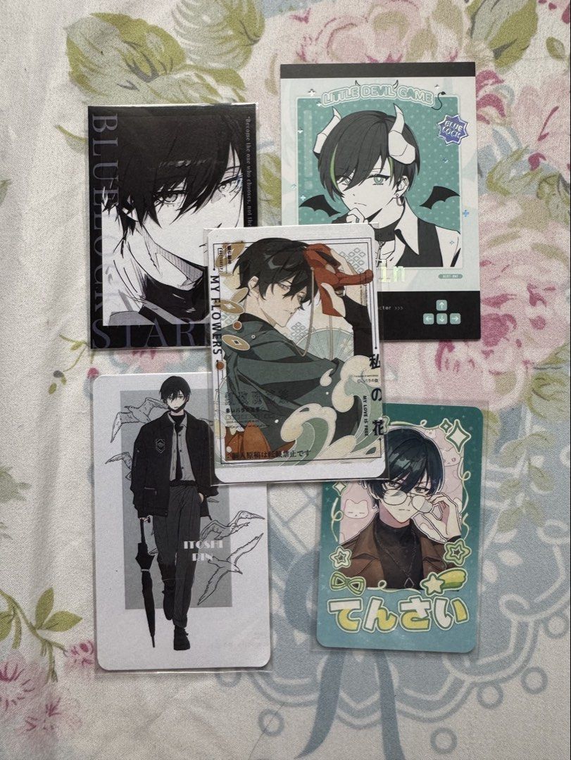Blue Lock Rin Itoshi Set (Category: Other Merchandise) located in Calamba. Submitted by falzones (Listing ID 1466154306, Image 1). Description: Fanmade goods.