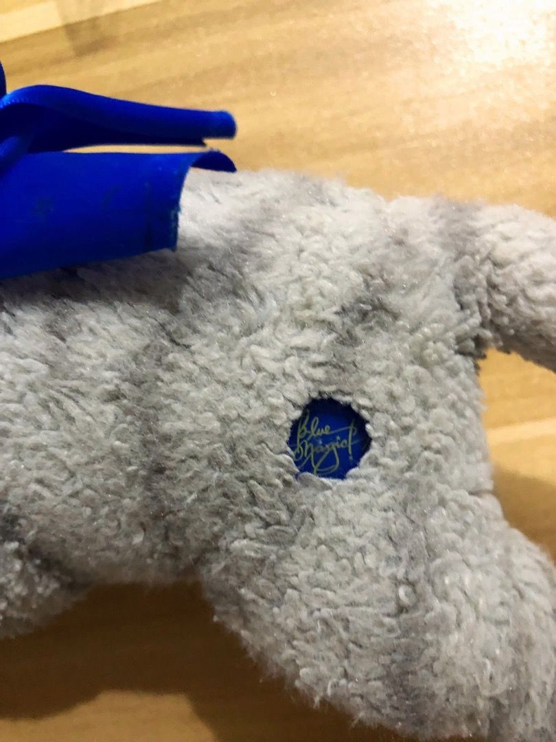 Blue Magic - Gray tabby cat plush toy (Category: Plushies & Soft Toys) located in San Juan City. Submitted by ttanmien (Listing ID 1466103382, Image 3). Description: .