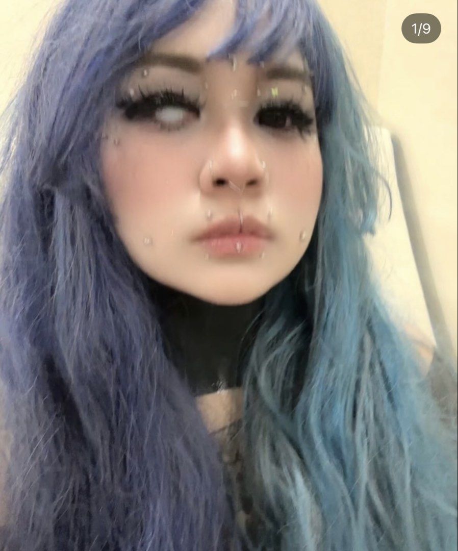 Blue Teal wig (Category: Hair) located in Manila. Submitted by morocopipe (Listing ID 1466093753, Image 1). Description: .