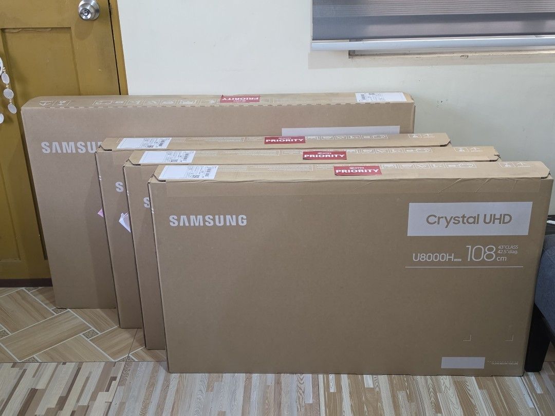 Bnew U8000H Samsung Smart Tv (Category: TV) located in Las Pinas. Submitted by wahzap (Listing ID 1465989649, Image 1). Description: Brandnew Samsung U8000H Smart Tvs 📺 43inch @ 16,500 💖 50inch @ 17,999 💖 Pickup in Las Pinas Grab / Lalamove Delivery 🚘.