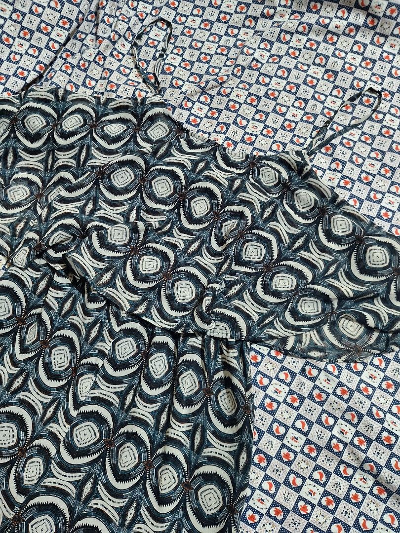 Boho Aztec Print Off-Shoulder Ruffle Culotte Jumpsuit (Category: Jumpsuits) located in Santa Rosa. Submitted by prlvdbyellie (Listing ID 1466039404, Image 2). Description: Size Small to medium only #carousellph #prelovedph #jumpsuitph #widelegjumpsuit #bohopho #festivaloutfit #culottesph #spaghettistrap #printjumpsuit #ootdph #aestheticph #streetwearph.