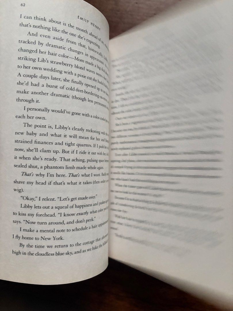 Book Lovers by Emily Henry Paperback Novel (Category: Storybooks) located in Quezon City. Submitted by kitsukemen (Listing ID 1466037997, Image 3). Description: - Title: Book Lovers by Emily Henry - Format: Paperback edition -Condi: Read once, crisp and clean pages, minor shelf wear on cover edges - Has plastic book cover MOP GCASH GOTYME BPI J&T NATIONWIDE DELIVERY BOUGHT AT FULLYBOOKED.