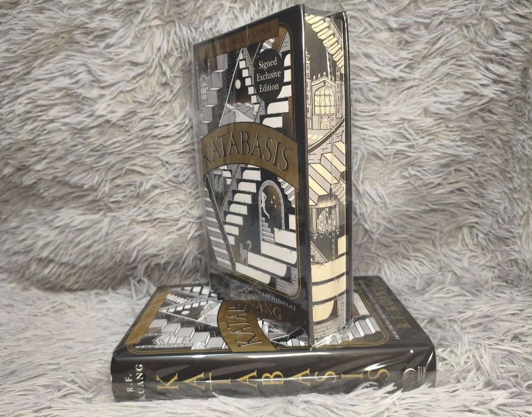 Books (Category: Storybooks) located in Labrador. Submitted by seasalt27 (Listing ID 1466097249, Image 3). Description: Available books: Empyrean series set (Deluxe) - 3.6k New remaindered copy Katabasis (Waterstone) - 2.4k Signed Exclusive Edition (brand new) Games Gods Play & Things Gods Break - 1.8k (Book 2 is deluxe) New Remaindered Copy Fourth Wing (UK edition - Standard) - 750 Katabasis (UK edition - Standard) - 1,100 📍Pangasinan.