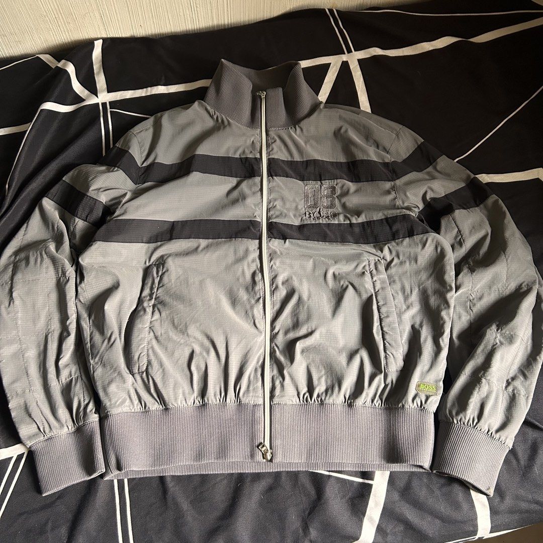 Boss Hugo - WindB (Category: Coats, Jackets and Outerwear) located in Calauan. Submitted by hajudethrift (Listing ID 1465980856, Image 1). Description: All details posted - kindly check each photo. This item is excellent condition. Large on tag..