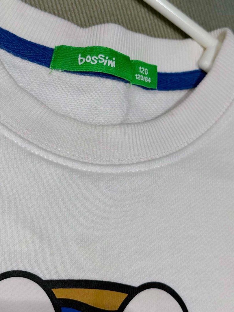 Bossini Donut Sweater for boys (Category: Babies & Kids Fashion) located in Taguig. Submitted by annebydesign (Listing ID 1466055811, Image 3). Description: Hi all. Selling this Bossini white with donut design H&M sweatshirt for boys for ₱150 •Like new. US bought •Fits 5-7yrs old Loc: Taguig BGC Mop: GCash/ Bank transfer/ COD Mod: Courier or Rider pick up.