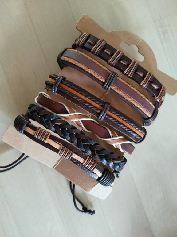 Bracelets (Category: Bracelets) located in Singapore. Submitted by gift_art_resale (Listing ID 1466090442, Image 5). Description: BRACELET 1 set of 6 pieces @ $12 Selfpick at 283 Bedok South Ave 3.