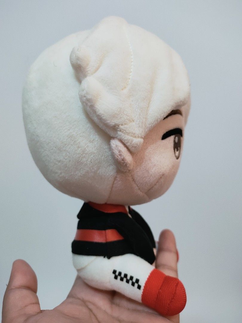 BTS TinyTan Jimin Mic Drop Version Ichiban Kuji Small Sitting Plush (Category: Plushies & Soft Toys) located in Antipolo. Submitted by bhabiegraciefashionlab (Listing ID 1466096501, Image 2). Description: 💜✨BTS TinyTan Jimin Mic Drop Version Ichiban Kuji Small Sitting Plush ✨💜 🇯🇵Authentic From Japan 📸Actual Photos posted, what you see is what you'll get 😍Perfect for BTS Fans/Armys /Tinytan Collectors or for gifting 🔖Like New 💸MOP 👉🏻Gcas