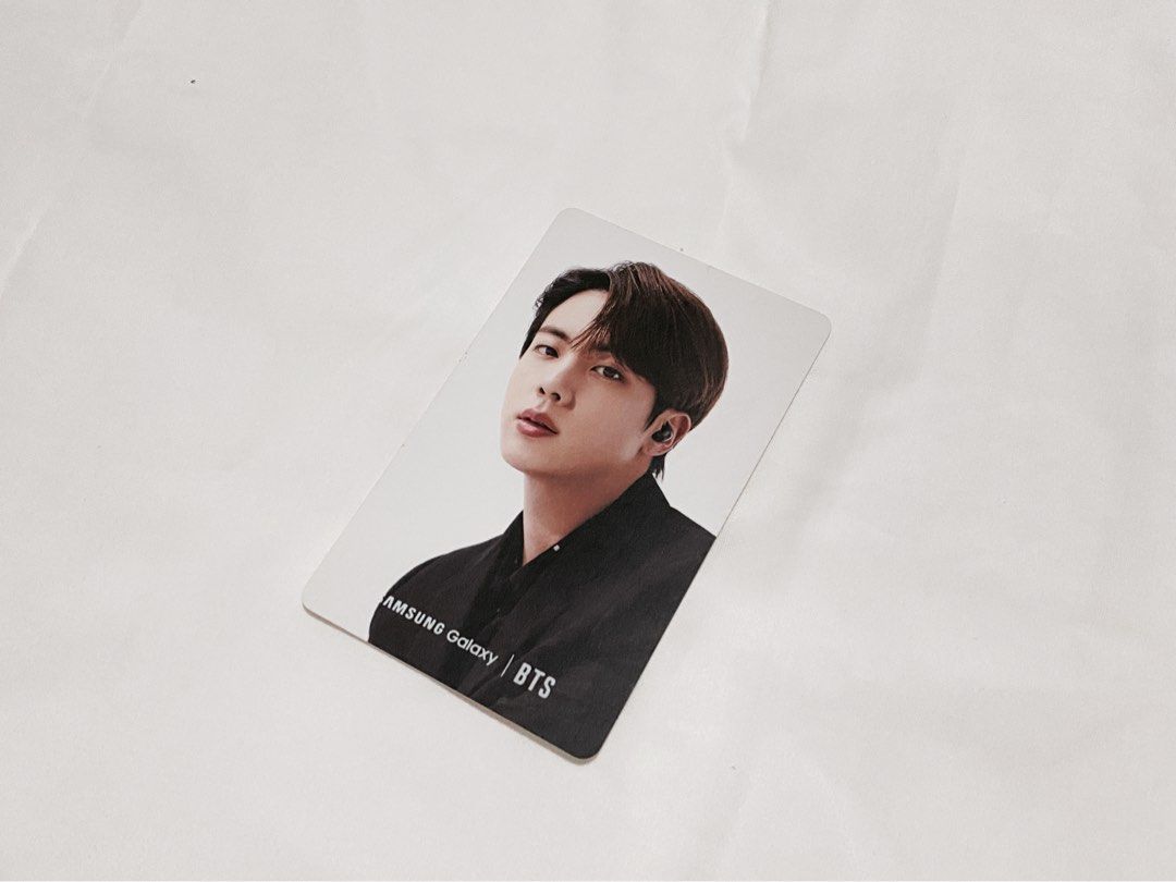 BTS x Samsung Photocards (Category: K-Wave Merchandise) located in Quezon City. Submitted by ilyoongiii (Listing ID 1466044062, Image 3). Description: - Sold per piece (PAYO listed price + delivery fee) - Available: RM, Jin, Suga, Jhope, and OT7 - Sold: JK, V, and Jimin.