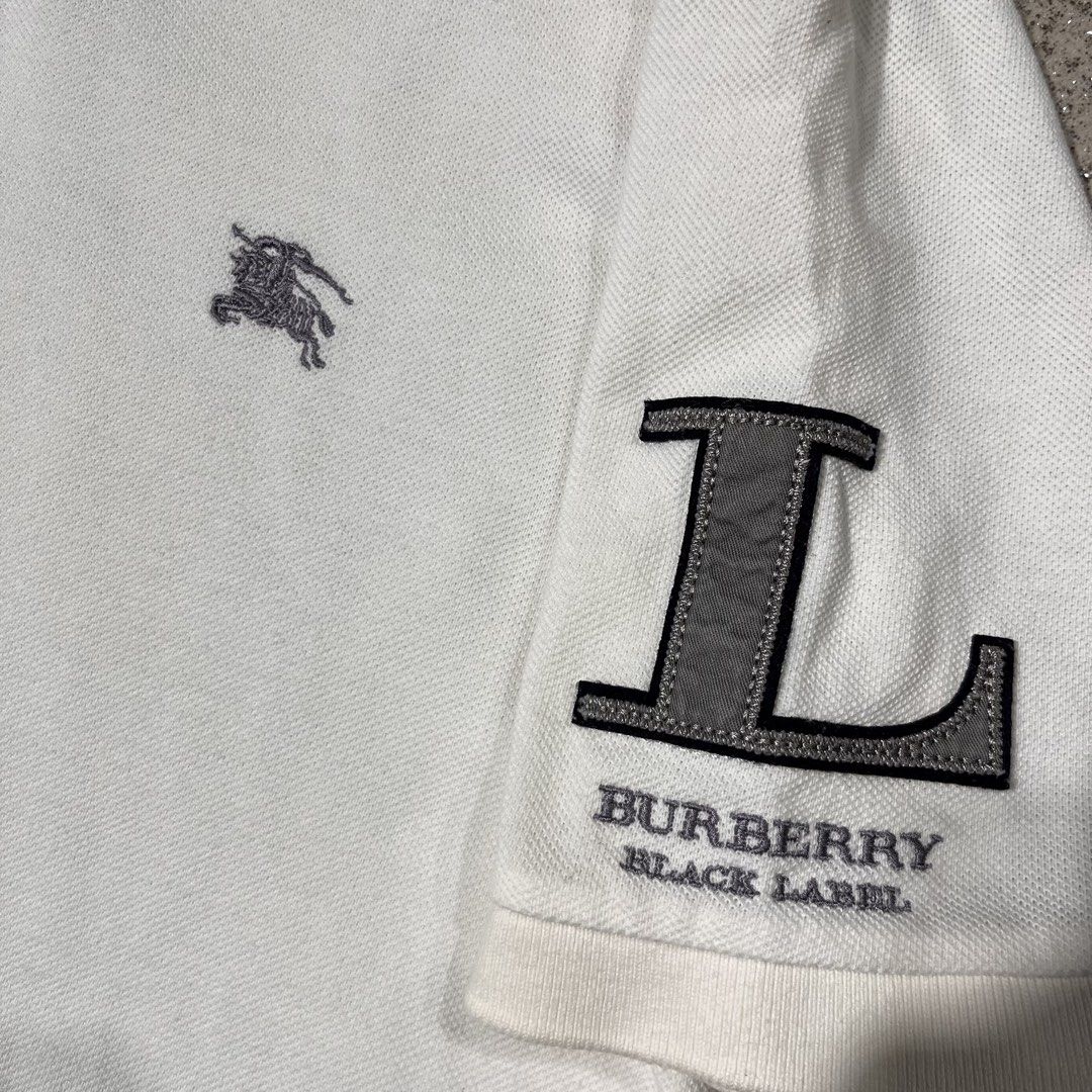 Burberry black label (Category: Tshirts & Polo Shirts ) located in Bacolod City. Submitted by hanap_ukay_540 (Listing ID 1466107736, Image 3). Description: Burberry black label size 4 Dimensions: 27Length | 21Width Excellent condition No issue Price: 1200 OBO🫶 Location: Bacolod City Negros Occ Dm me if interested 📥.