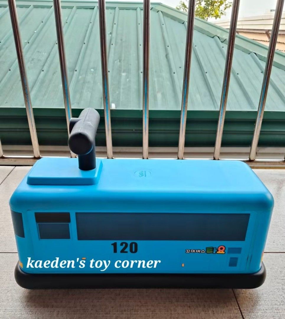Bus tayo ride on (Category: Kids Toys) located in Cebu City. Submitted by kaedenscebu (Listing ID 1466128939, Image 2). Description: TAYO LITTLE BUS RIDE ON Php 1200 ▪︎Korean Animation The Little BusTayo ▪︎Tayo Ride on Car Toy ▪︎ Non-noise Wheel ▪︎ High Quality & Sturdy ▪︎ Suitable 12mon up to 8 ▪︎ Up to 60kg keri pa adult ▪︎Srp 4k+ Preloved in good condition Very hamis pa kaayou Loc: MABOLO CEBU CITY Pick up or maxim cod.