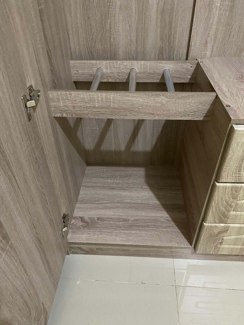 Cabinet (Category: Shelves, Cabinets & Racks) located in Taguig. Submitted by elmiruh (Listing ID 1466088666, Image 3). Description: Dimensions: Length-39 inches Height- 75 inches Width-19.5 inches Lost key No issue pickup only book your own courier at your own expense.
