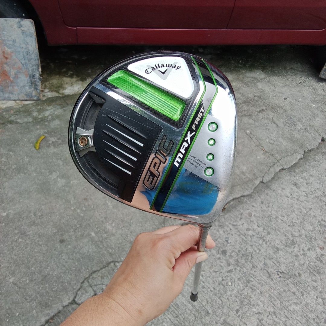 Callaway Epic Max Fast golf driver. Flex- R, Right handed (Category: Golf) located in San Pedro. Submitted by trisheljas_japansurplus (Listing ID 1465957421, Image 1). Description: 📍 For Sale📍 Callaway Epic Max Fast golf driver. Flex R right handed Callaway RCH 45 graphite golf club shaft. location 📍 Filinvest Homesite barangay bagong silang san pedro laguna 📍.