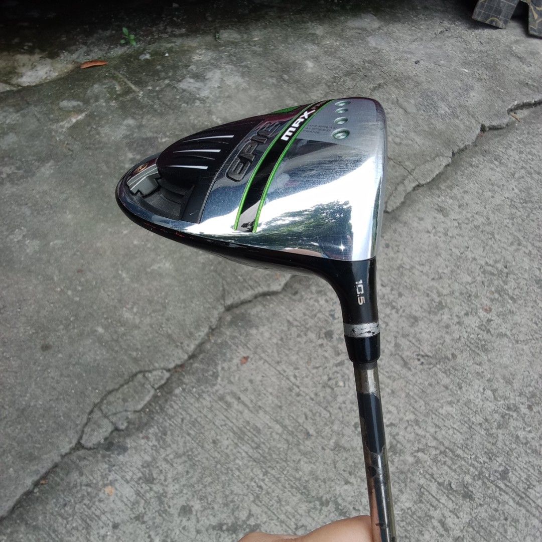 Callaway Epic Max Fast golf driver. Flex- R, Right handed (Category: Golf) located in San Pedro. Submitted by trisheljas_japansurplus (Listing ID 1465957421, Image 2). Description: 📍 For Sale📍 Callaway Epic Max Fast golf driver. Flex R right handed Callaway RCH 45 graphite golf club shaft. location 📍 Filinvest Homesite barangay bagong silang san pedro laguna 📍.