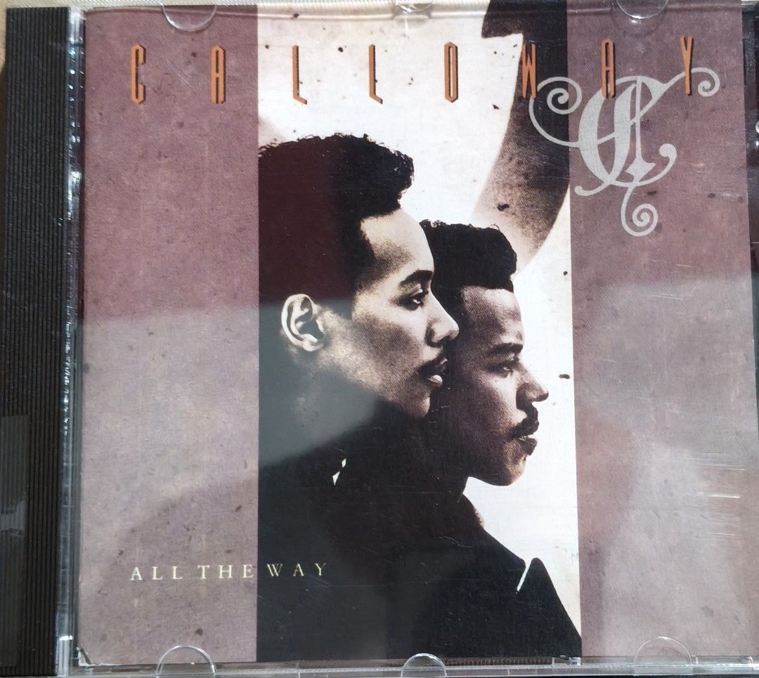Calloway All The Way CD Album (Category: CDs & DVDs) located in Manila. Submitted by ruelcabrer77078 (Listing ID 1466138692, Image 1). Description: - Artist/Album: Calloway - All The Way CD - Release Year: 1994 (Unedisc) - Track Count: 12 tracks featuring hits like "I Wanna Be Rich" and "Sir Lancelot" - Packaging: Standard jewel case with original yellow face disc - Condition/Details: Tracklist and barcode visible on back cover - Perfect for: 90s
