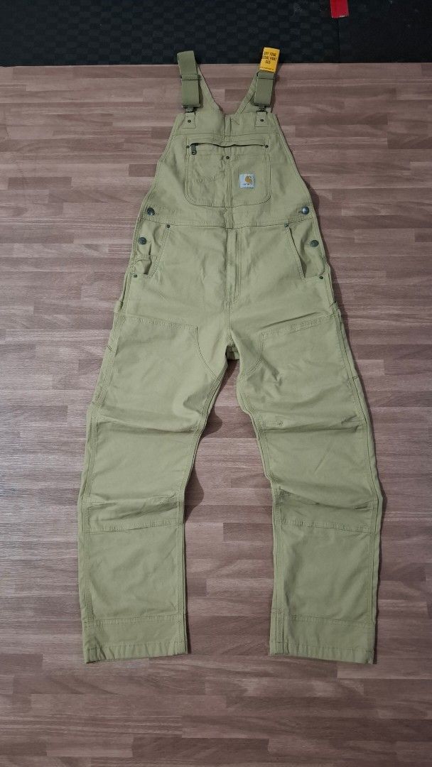 Carhartt Bib Overalls (Category: Coats, Jackets and Outerwear) located in Cebu City. Submitted by kencast1888270 (Listing ID 1466122856, Image 2). Description: Brand new Original Size 32 Dark Khaki.