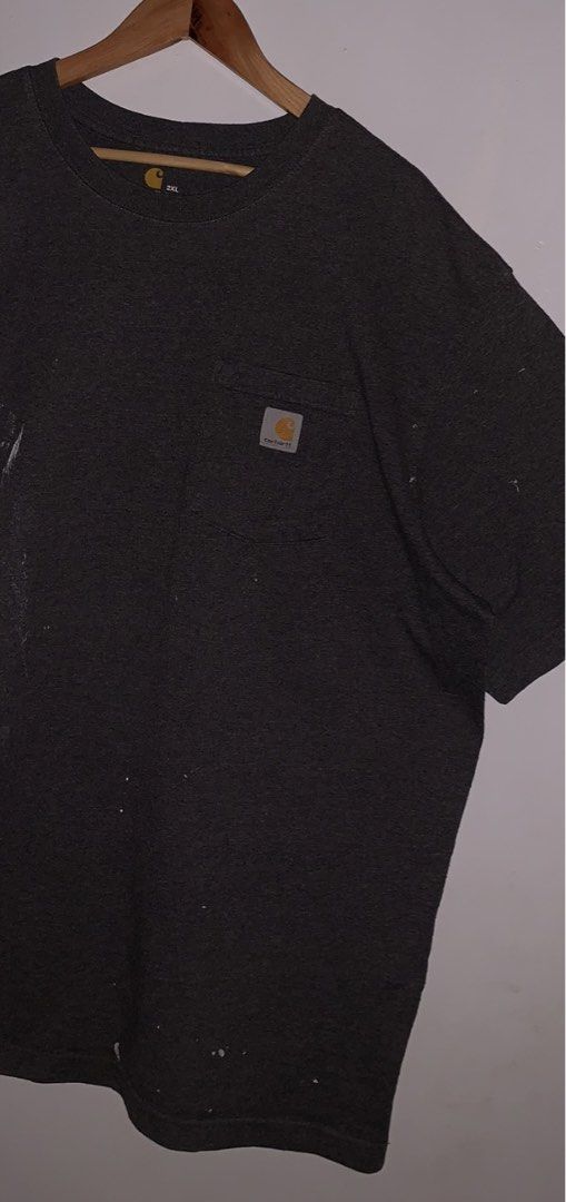 CARHARTT K87 FOR SALE (Category: Tshirts & Polo Shirts ) located in Angeles City. Submitted by browsetheracks (Listing ID 1465965392, Image 2). Description: FOR SALE CARHARTT K87 CARBON HEATHER 🦍 SIZE XXL ON TAG (24×31) FITS BOXY XL AMERICAN SIZING PERFECT FOR THAT OVERSIZED LOOK IN EXCELLENT CONDITION! SIGNS OF WEAR *MADE WITH HEAVY COTTON MATERIAL ₱550+SHIPPING FEE DM ME FOR MORE INFO 🔌 Note: Every item is photographed accurately to showcase 