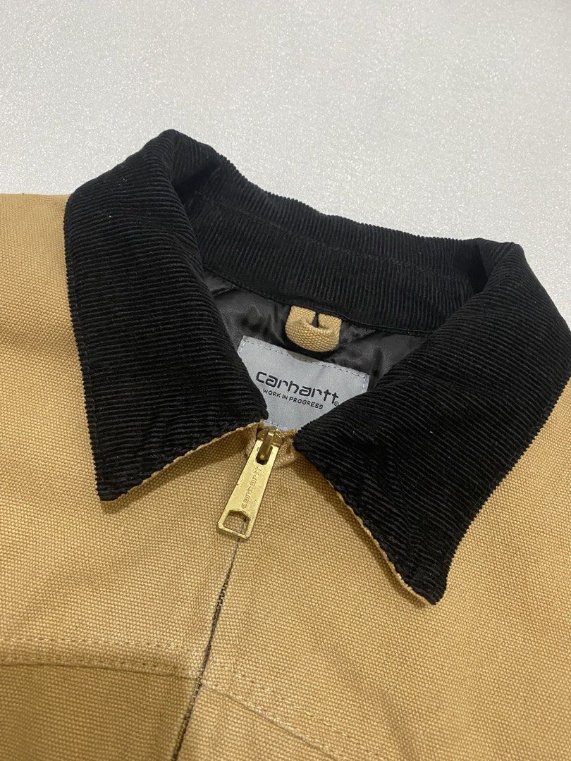 Carhartt Wip Og Santa Fe Jacket (Category: Coats, Jackets and Outerwear) located in Manila. Submitted by brndn.rgld (Listing ID 1466137152, Image 2). Description: Width: 25 Length: 27 Like new condition No issue Pwede pang alis dm me ur sure offer📲.