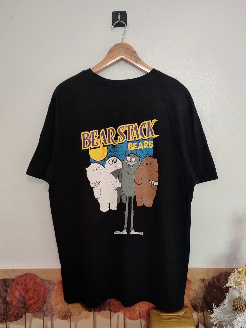 Cartoon Network We Bare Bears Tee (Category: Tshirts & Polo Shirts ) located in Ibajay. Submitted by trendholicrepublique (Listing ID 1465966262, Image 1). Description: Cartoon Network We Bare Bears Tee 59 Php Color Rate 9.8/10 XXL on Tag (22.5 x 30) Very Good to Excellent Condition (need wash) Issue: dot stains on print.