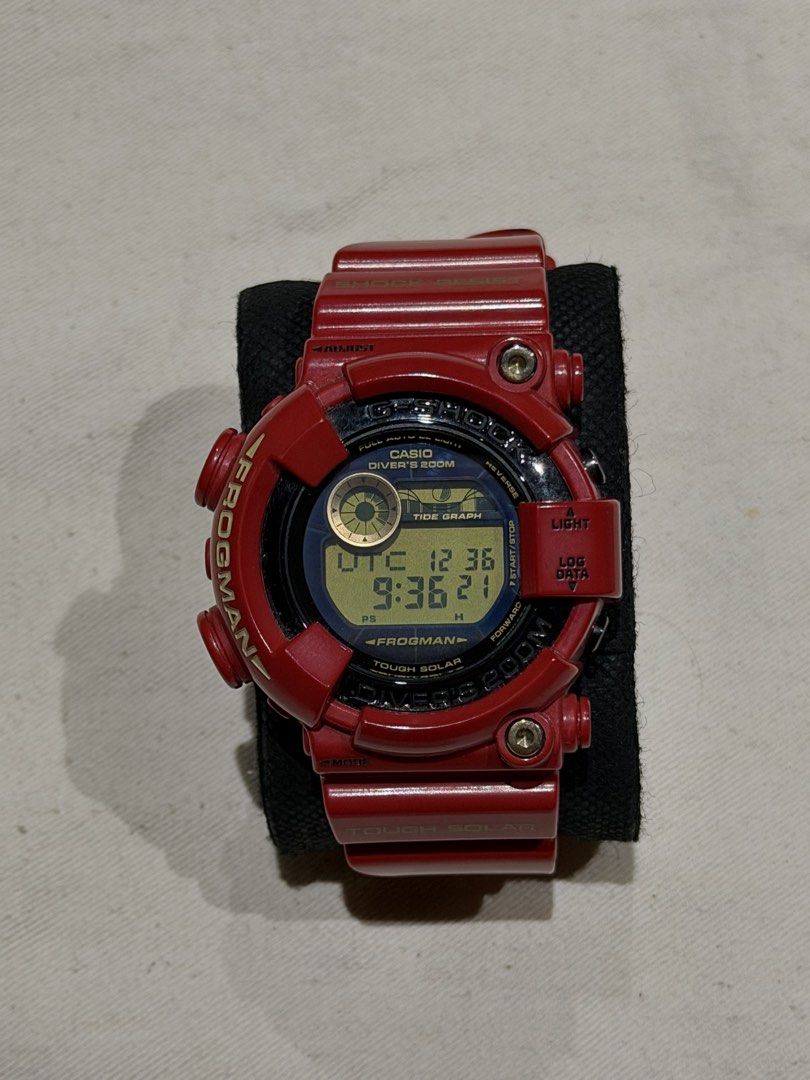 casio gshock frogman gf-8230A-4JR rising red (Category: Men's Watches) located in Makati City. Submitted by _lilmisscib0 (Listing ID 1466095701, Image 2). Description: 30th anniversary limited edition collector’s piece and discontinued model. original g-shock box with manual included :) price slightly negotiable rfs: not being used.