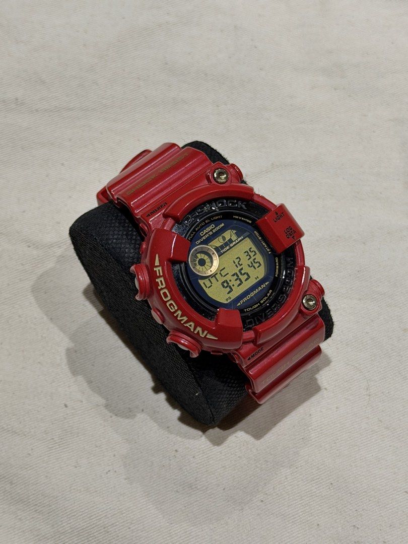 casio gshock frogman gf-8230A-4JR rising red (Category: Men's Watches) located in Makati City. Submitted by _lilmisscib0 (Listing ID 1466095701, Image 1). Description: 30th anniversary limited edition collector’s piece and discontinued model. original g-shock box with manual included :) price slightly negotiable rfs: not being used.