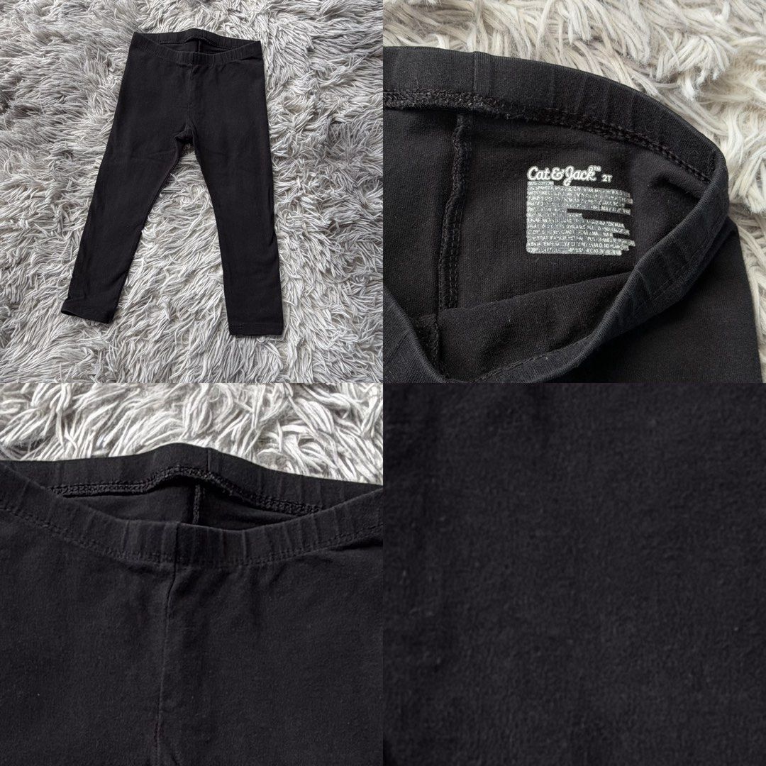 Cat & Jack Black Legging Pants 2T (Category: Babies & Kids Fashion) located in Valenzuela. Submitted by itshanaaaaa_ (Listing ID 1466100717, Image 1). Description: Cat & Jack ♡ Black Legging Pants CODE: FC032 SIZE: 2T CONDITION: 7/10 ₱50 MINE + CODE ♡ — Once yours, please fill out the order form to proceed. — NO CANCELLATION once claimed. — PAYMENT FIRST • NO COD MOP: GCash • MariBank • Maya • GoTyme • BDO 📍 Valenzuela City .