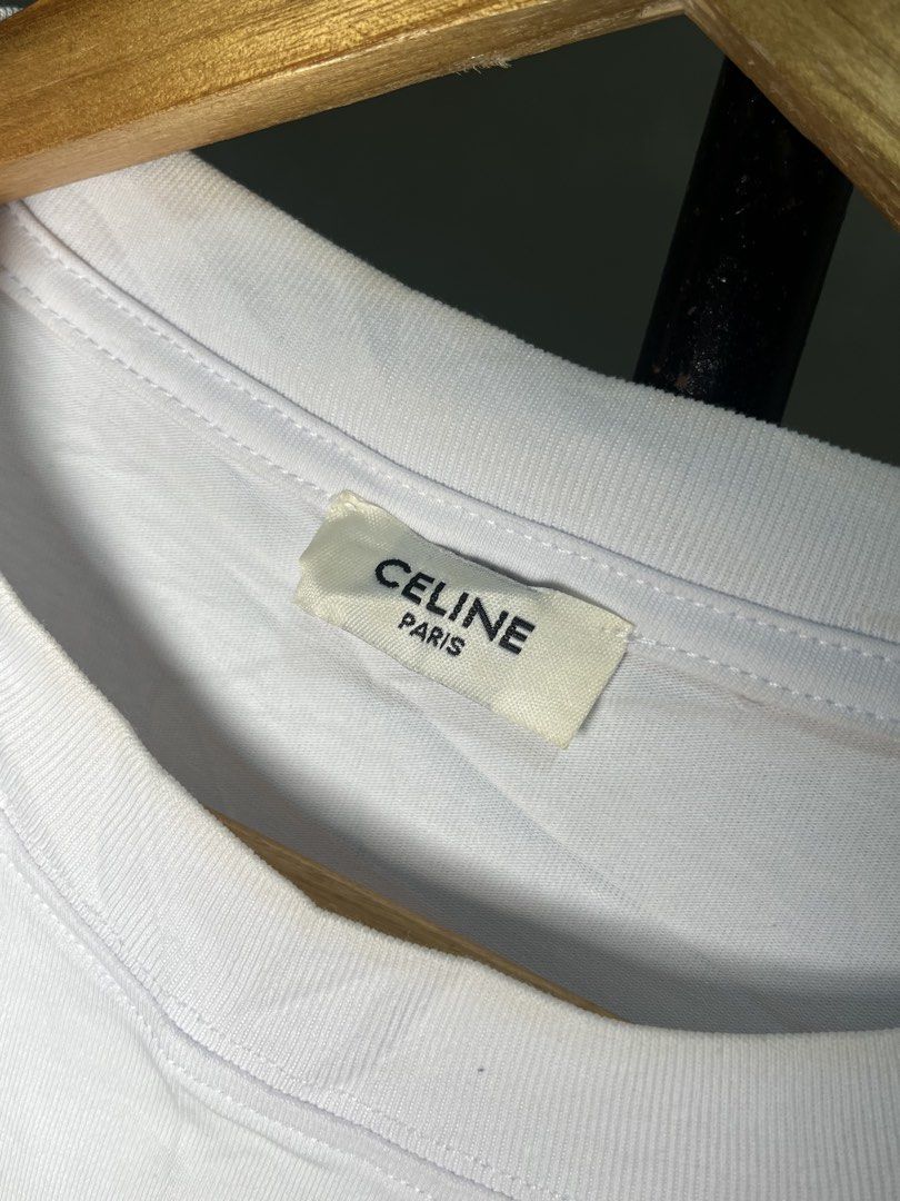 celine paris (Category: Tshirts & Polo Shirts ) located in Bago City. Submitted by mary-joy3 (Listing ID 1466110086, Image 2). Description: celine paris no issue excellent to new size small fit medium boxy complete tags.