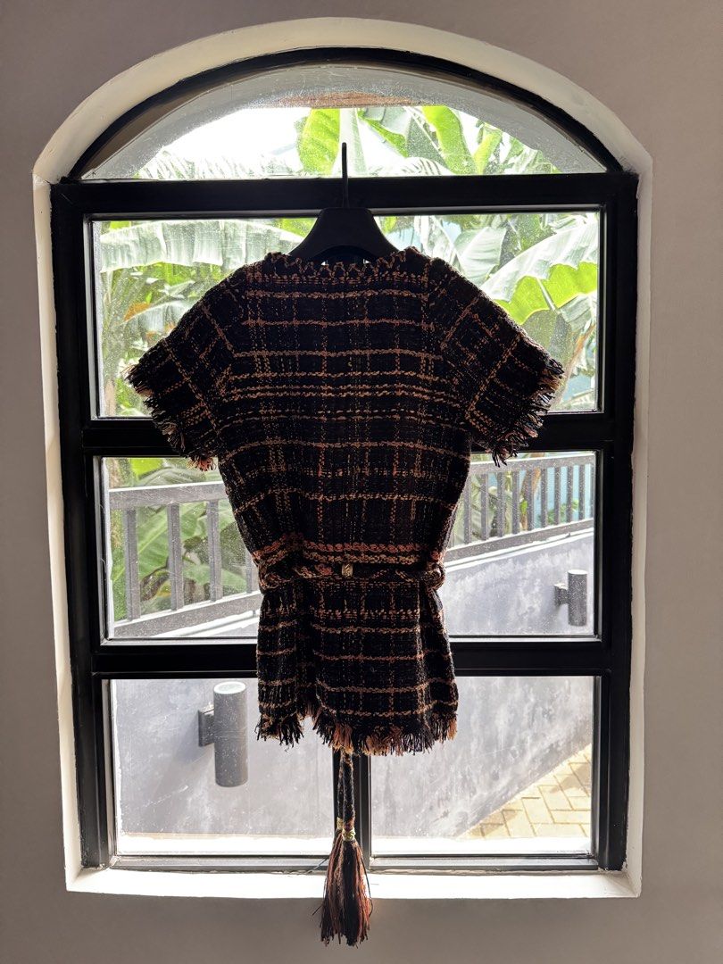 Chanel Tweed Ribbon Jacket (Category: Luxury Apparel) located in Manila. Submitted by thevintage90_sretro. (Listing ID 1466113331, Image 2). Description: Chanel Tweed Ribbon Jacket Made in France Size 38 | Length 24 | Width 18 DM for inquiries.
