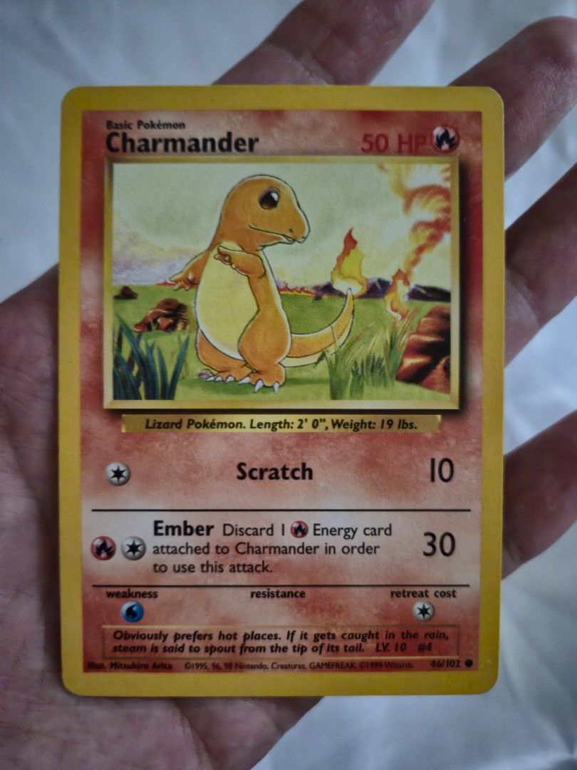 Charmander Common (Category: Raw Singles) located in Caloocan City. Submitted by jheguadalupe (Listing ID 1466097401, Image 1). Description: Pokemon Charmander Lightly Played.