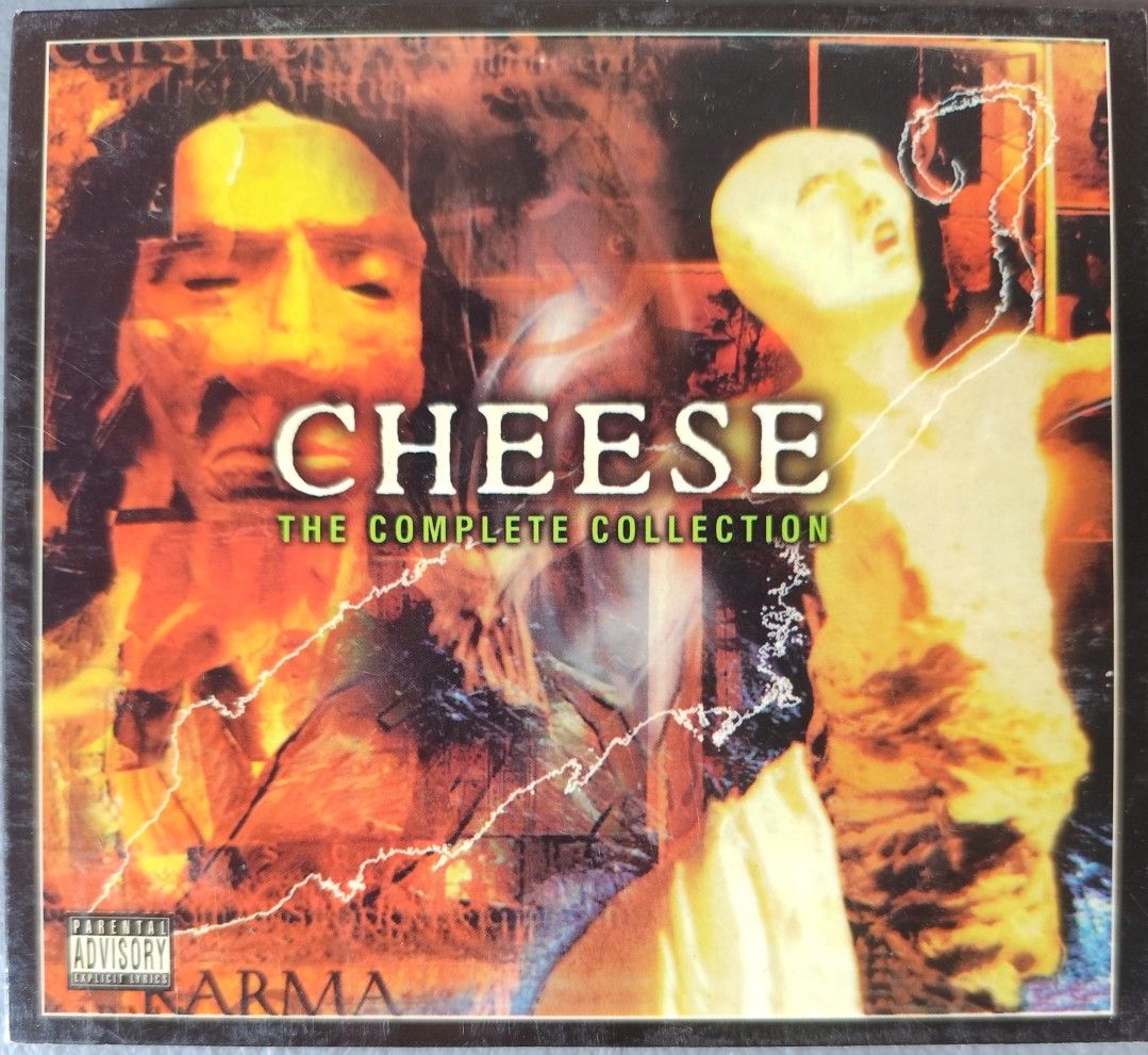 Cheese - The Complete Collection CD (Category: CDs & DVDs) located in Valenzuela. Submitted by xjepsx (Listing ID 1465980936, Image 1). Description: - Format: Double album collection with unique cover artwork - Condition: Jewel case has minor edge wear and scuffs from shelf storage; disc plays great - Features: Includes Parental Advisory label - Ideal for: Alternative music collectors.
