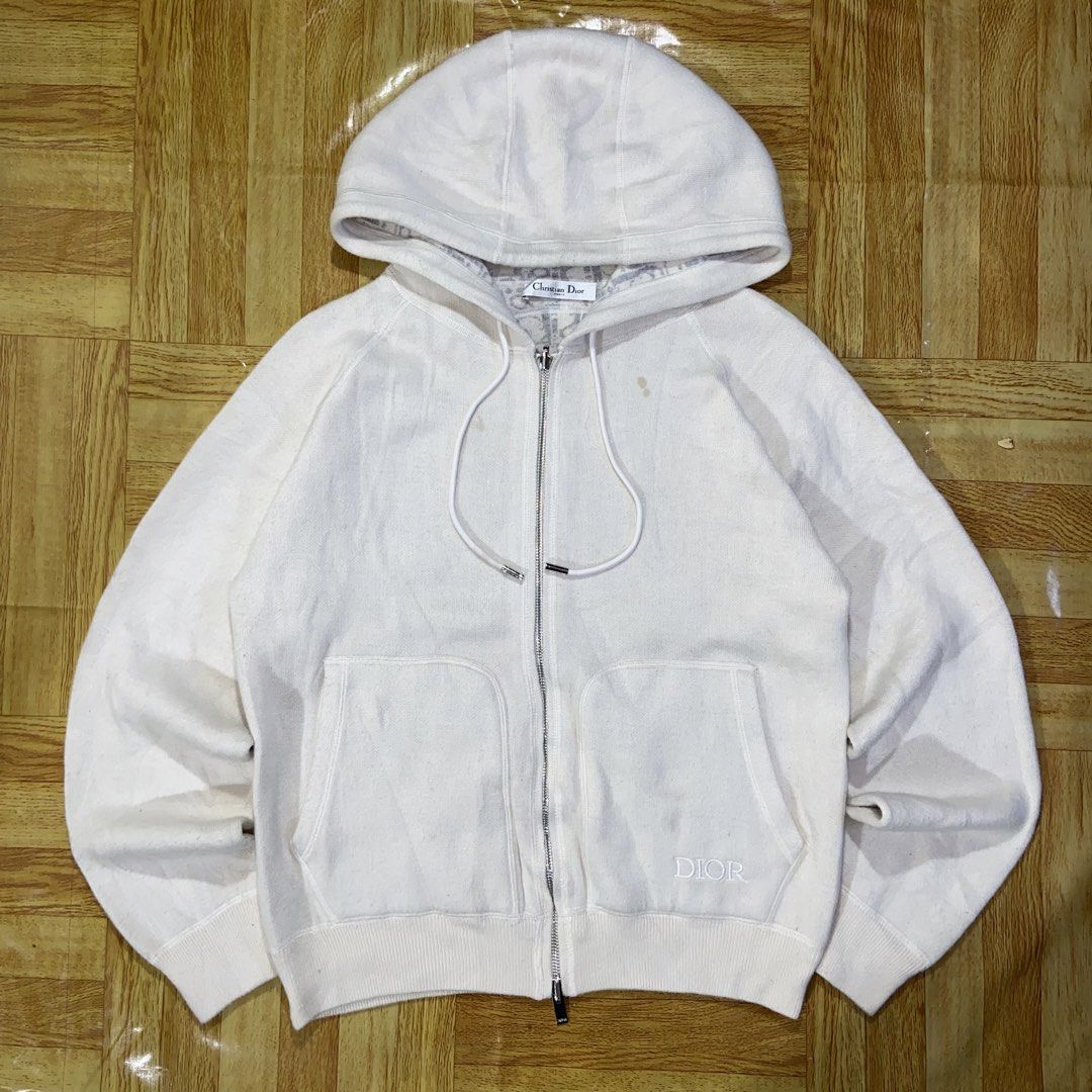 Christian Dior Reversible Zip-Up Jacket (Category: Luxury Apparel) located in Dasmarinas. Submitted by thrift2gems (Listing ID 1466127207, Image 2). Description: Christian Dior Reversible Zip-Up Jacket✨ -WIDTH: 21.5 -LENGTH: 24.5 -COLOR RATE: 9.2/10 -CONDITION: 9.2/10 -ISSUE: NEED WASH .