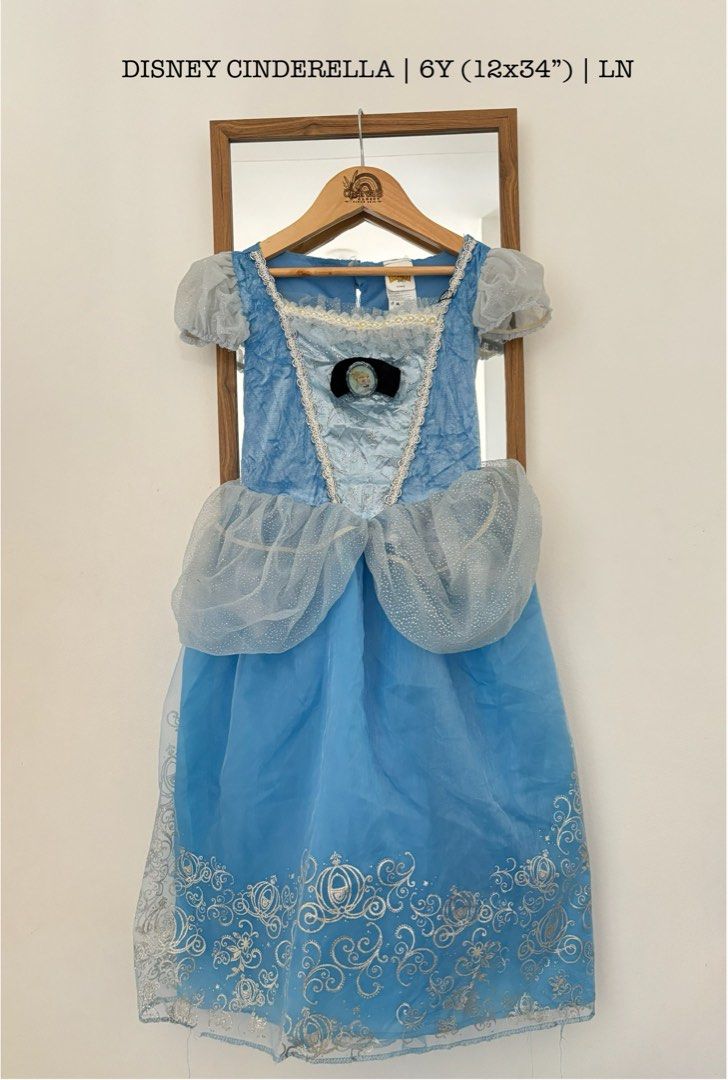 CINDERELLA DRESS/COSTUME (Category: Babies & Kids Fashion) located in San Pablo. Submitted by majhoii (Listing ID 1466069474, Image 1). Description: Disney Princess “Cinderella” Costume/gown Laguna location Jnt shipping .
